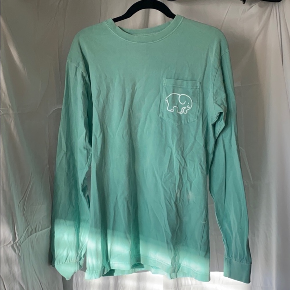 Ivory Ella Long Sleeve: teal